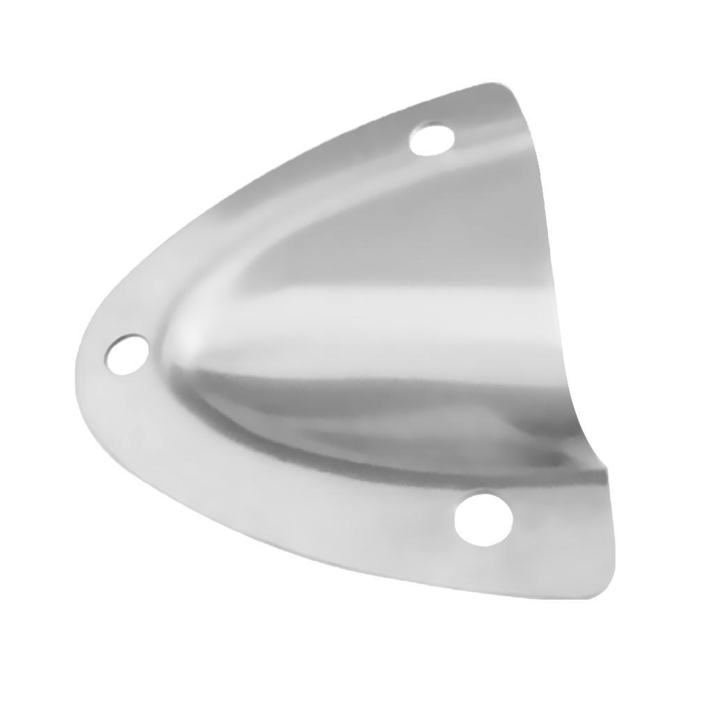 2pcs Stainless Steel Clam Shell Wire Cable Vent Cover Marine Ventilation