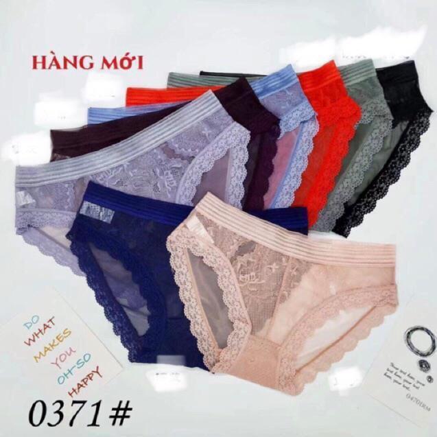 Quần lót nữ đẹp ️️ Quần Lót Ren Nữ Mềm Mại 0371