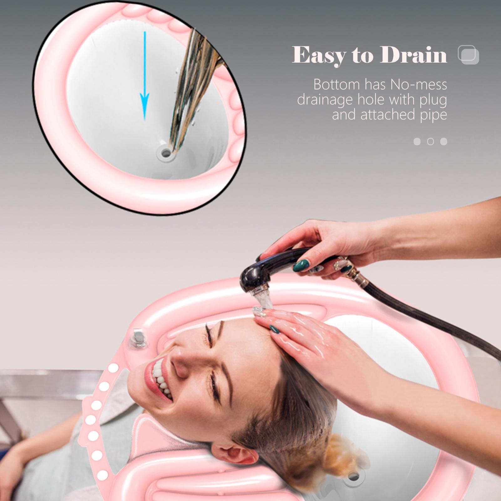 Bồn Rửa Đầu Di Động Chống Tràn
