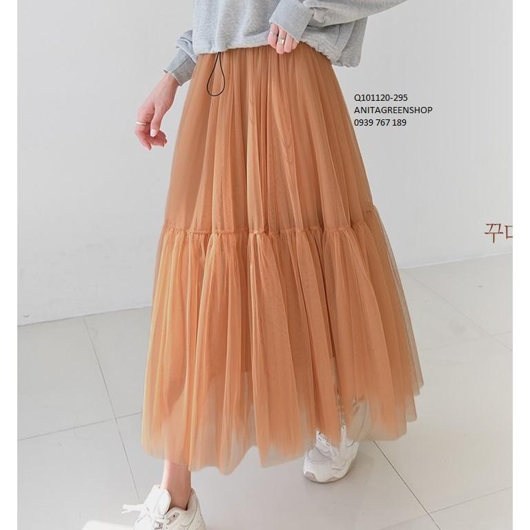 Q101120 CHÂN VÁY XÒE BỒNG BỀNH