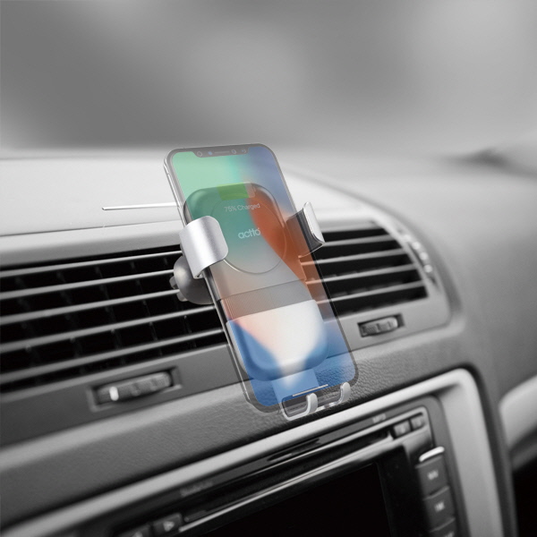 Giá Đỡ Điện Thoại tích hợp Sạc Không Dây tốc độ cao Ô Tô Xe Hơi - Gravity Fast Car Wirreless Charger Actto MTA-12 - Hàng chính hãng