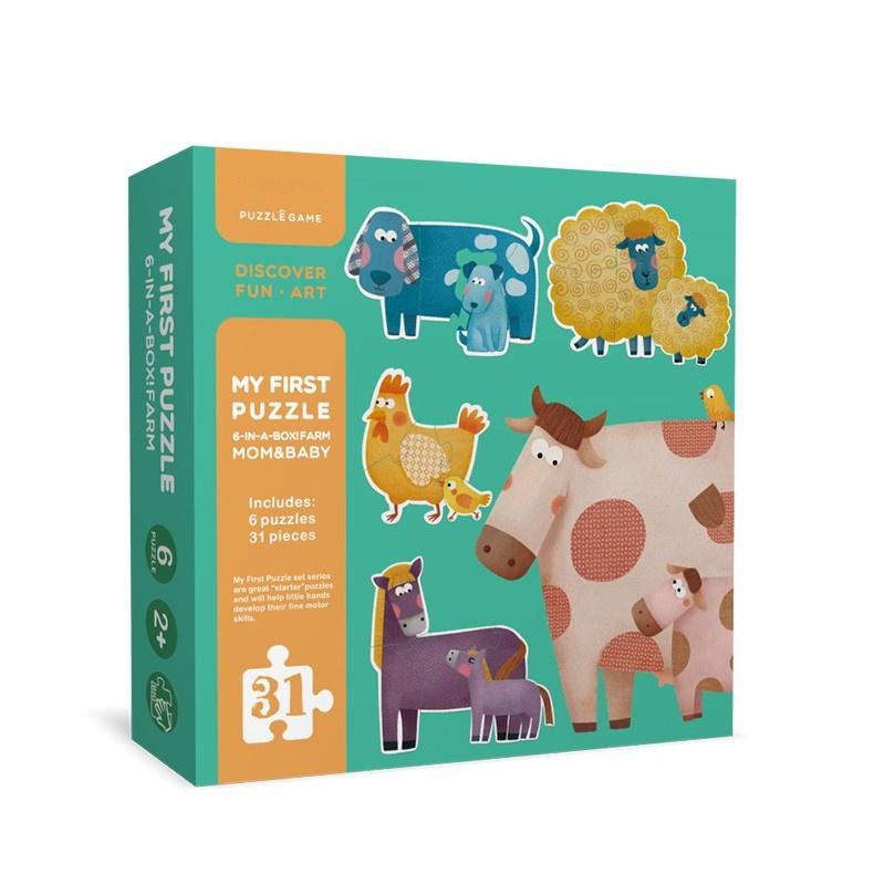 BỘ XẾP HÌNH ĐỘNG VẬT - MY FIRST PUZZLE