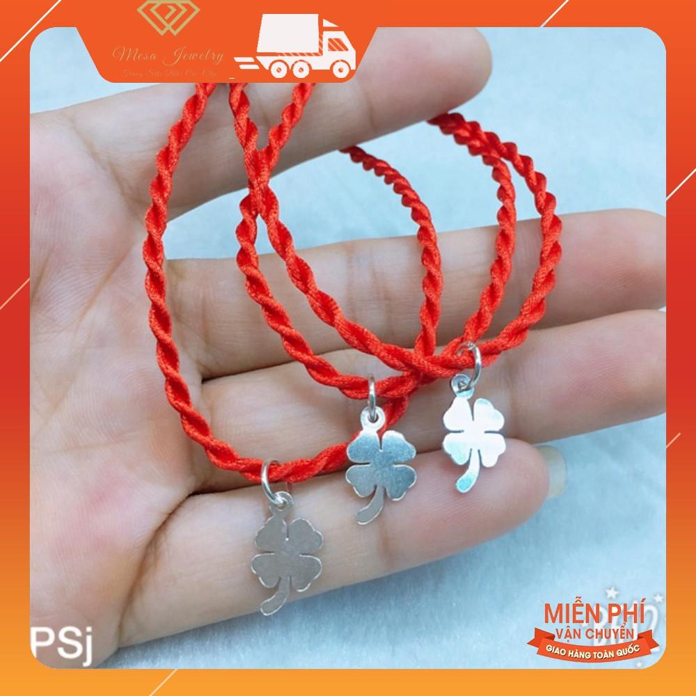 Chỉ đỏ Cỏ 4 lá may mắn