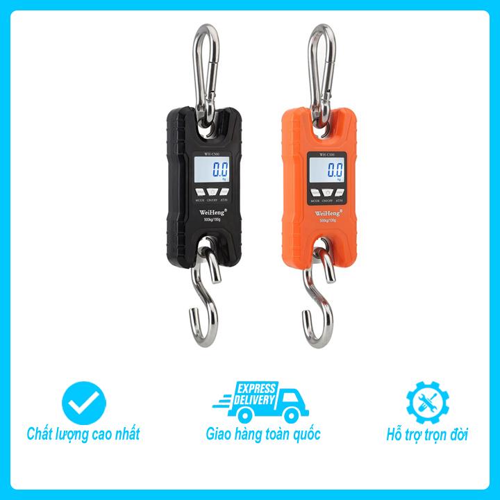 Cân điện tử nhà bếp WH-C500, mức cân tối đa 500kg, độ chia 0.2kg, phù hợp cân cho các hộ kinh doanh, tiểu thương nhỏ