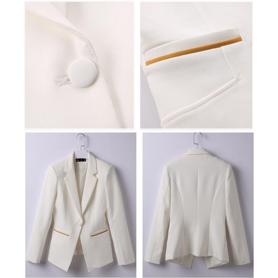 Áo vest nữ 1 lớp kiểu dáng Hàn Quốc, chất liệu Tuyết mưa BLY AK07 thời trang công sở cao cấp Thanh lịch Sang trọng