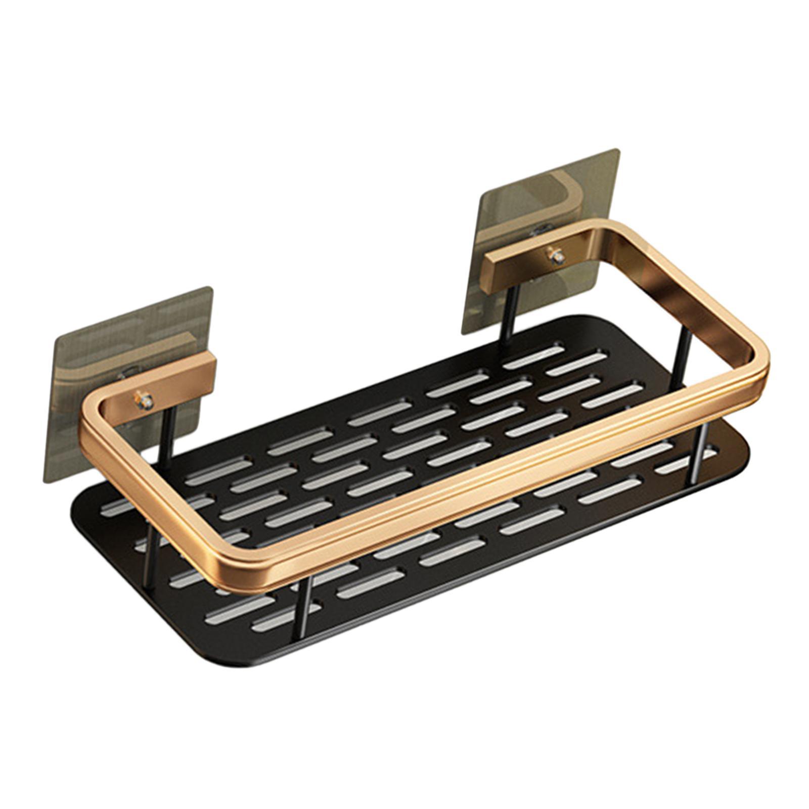 Shower Caddy Punch-Free Storage Rack Bathroom Shelf