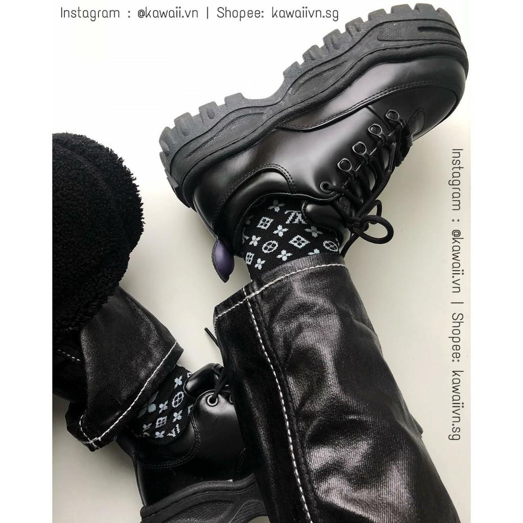 Giày thể thao ANGEL LEATHER đế 5cm