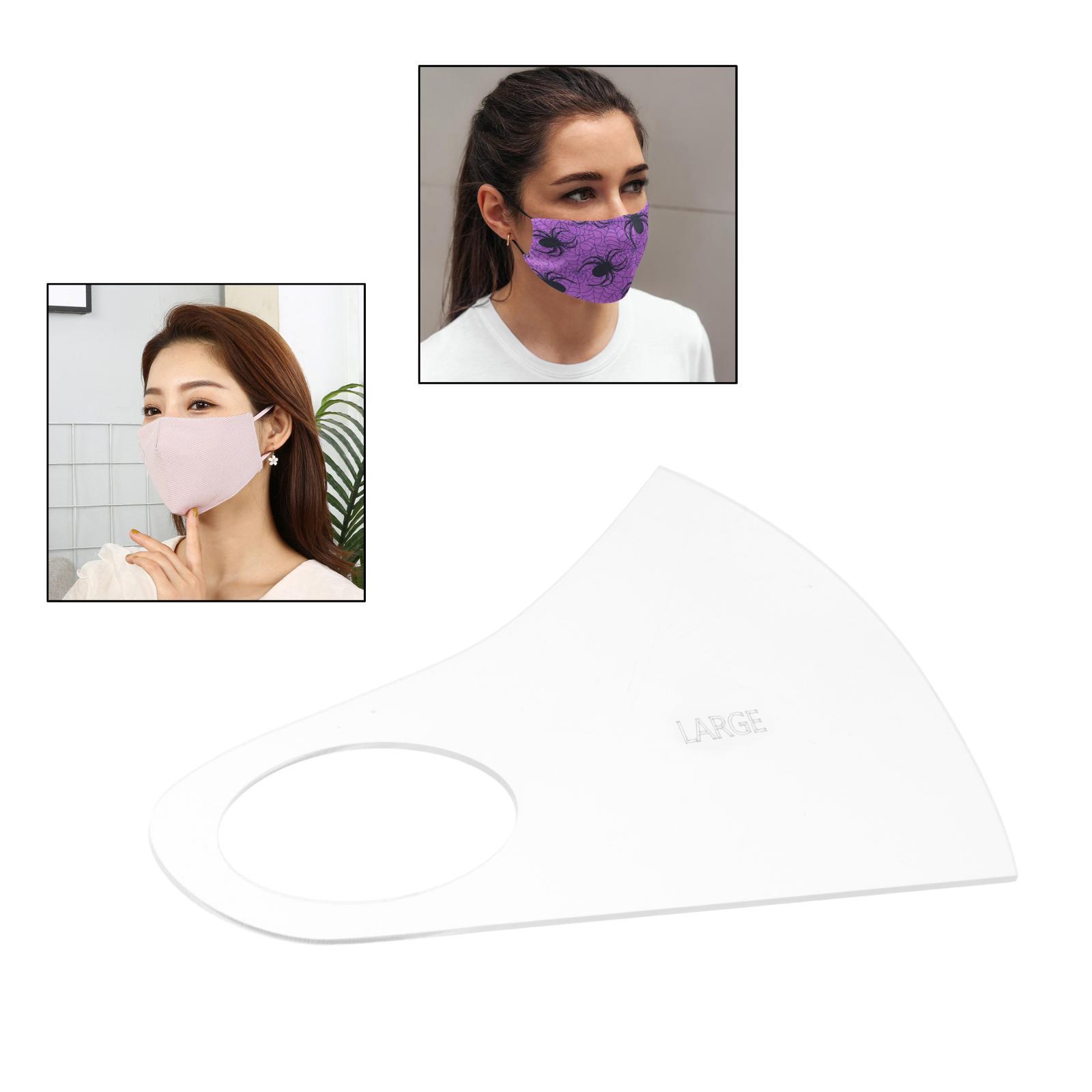Non-Slip Sewing Ruler Template Plastic Handmade Face Mask Making Sewing Pattern for Kids Adults Beginners