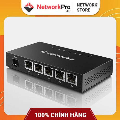 Router Ubiquiti EdgeRouter X SFP có cổng quang | Hàng Chính Hãng