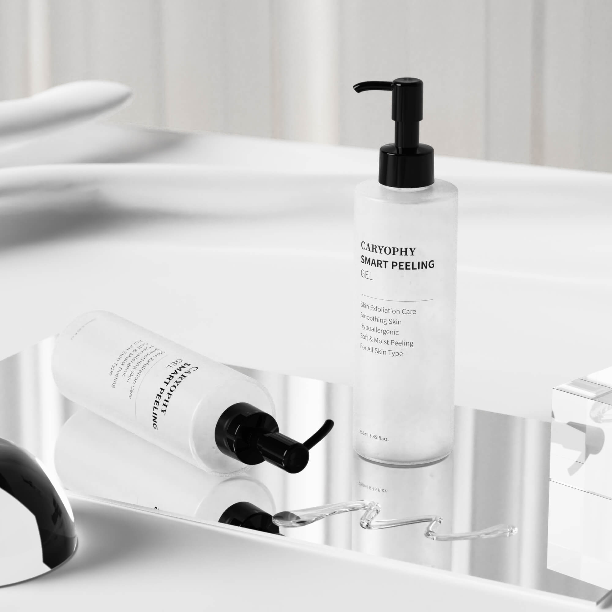 Gel Tẩy Tế Bào Chết Caryophy Smart Peeling Gel 250ml + Tặng 1 Băng đô tai mèo