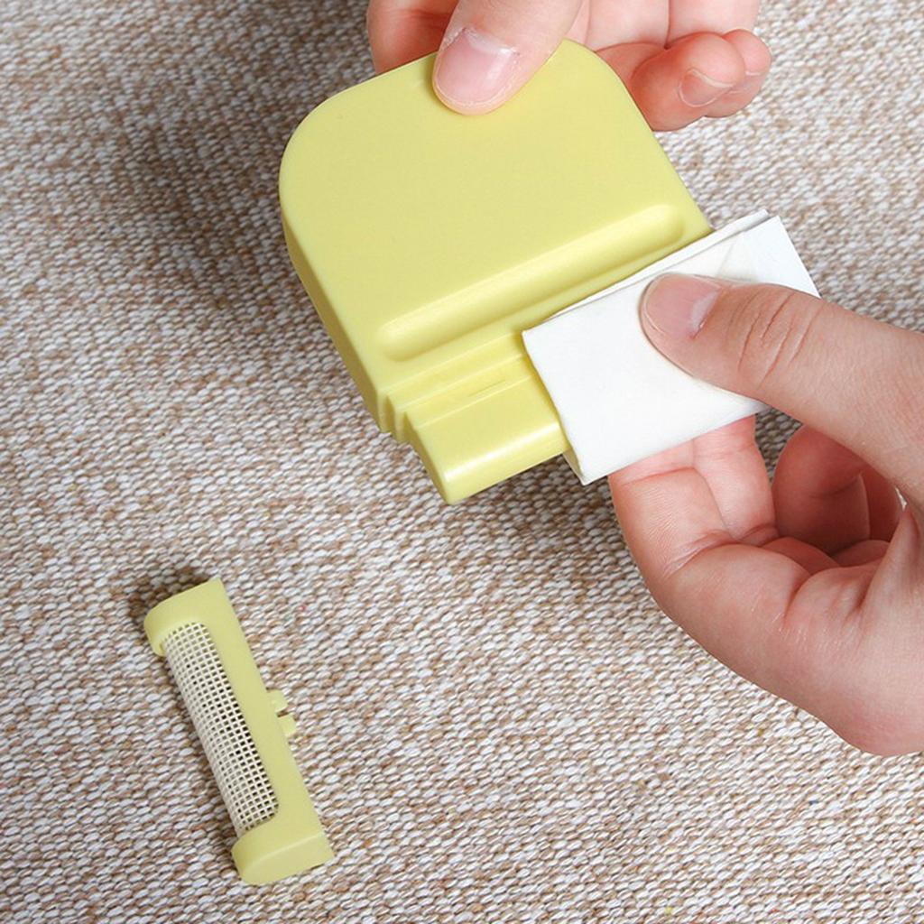 Mini Plastic Lint Remover Manual Roller Pet Clothes Fuzz Shaver Trimmer Tool
