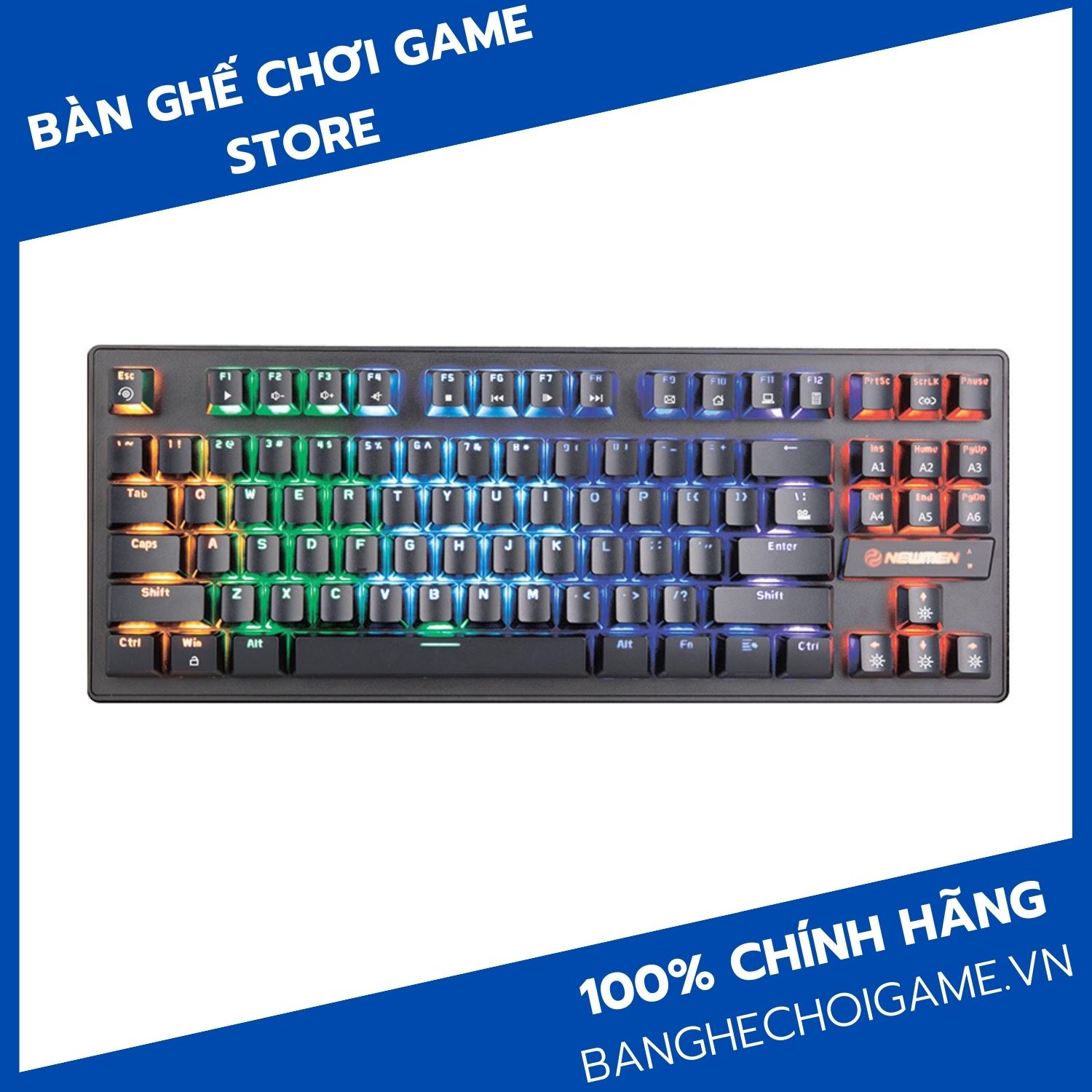 Bàn phím cơ Newmen GE87 TKL N-Box Outemu Switch - Hàng chính hãng