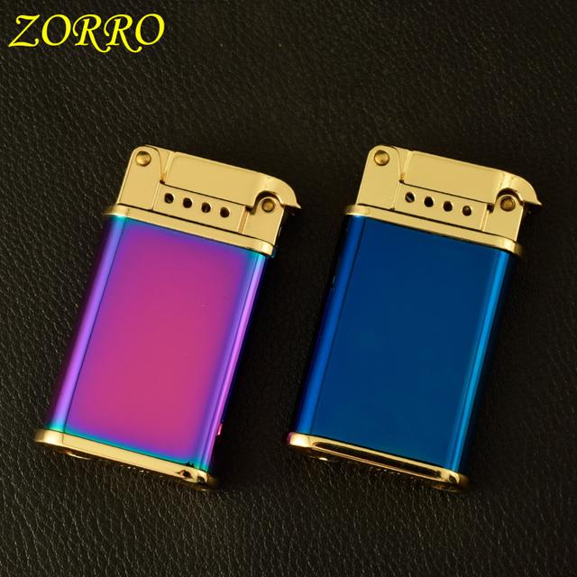 Vỏ Hột Quẹt Bật Lửa Xăng Zorro Z589 Thiết Kế Đẹp Độc Lạ Nhiều Màu