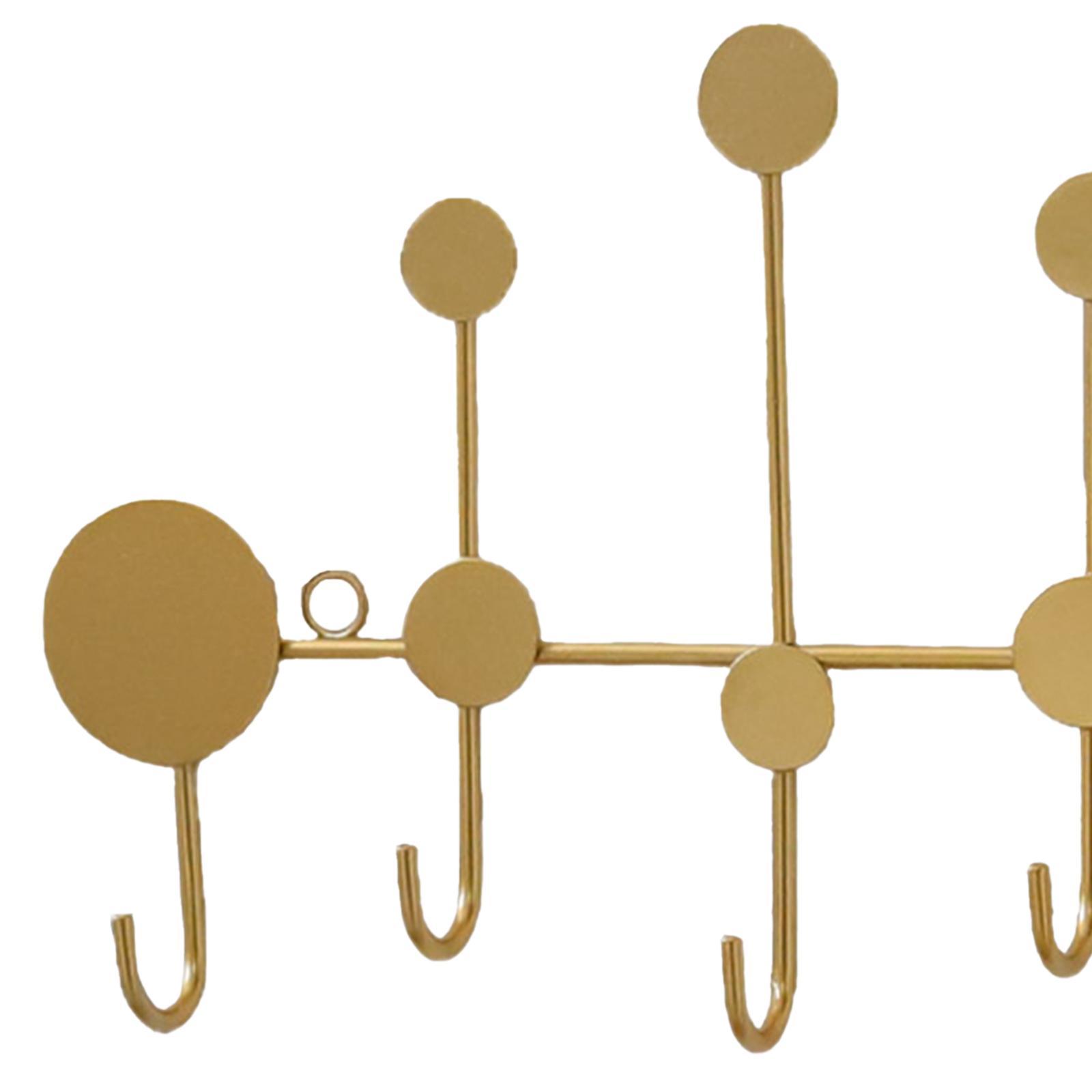 Coat Rack Iron Decorative Nordic behind Door Hanger for Shower Door Bathroom