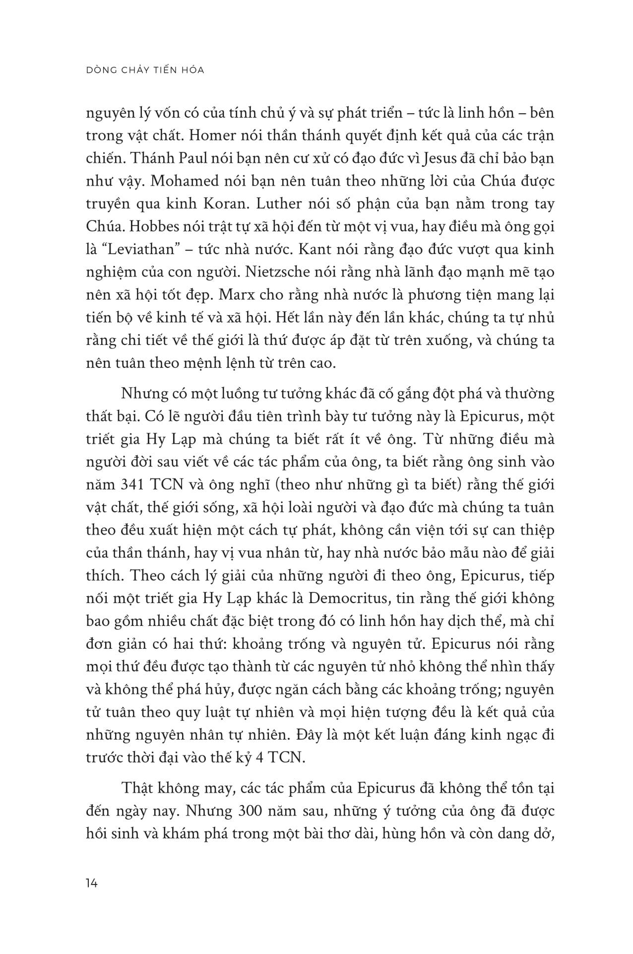 Sách - Dòng Chảy Tiến Hóa - Cách Các Ý Tưởng Mới Khởi Phát Trong Tiến Trình Lịch Sử Loài Người