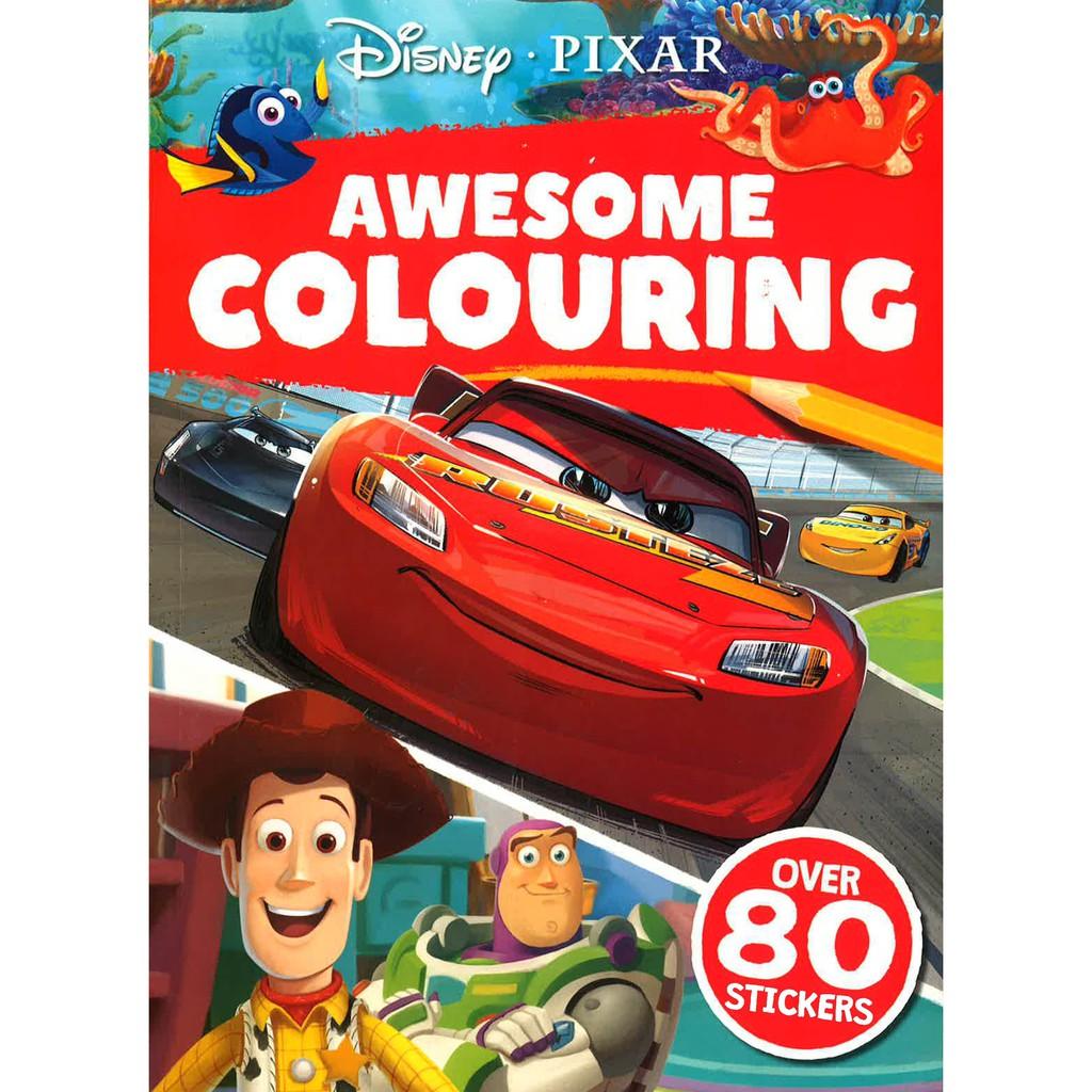 Disney Pixar Mixed: Awesome Colouring - Disney Pixar: Sách tô màu