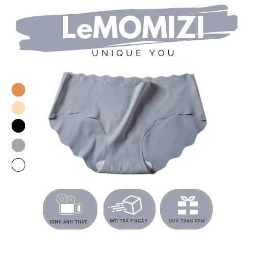 Quần Lót Nữ Đúc Su, gợn sóng LeMOMIZI cao cấp thun lạnh không đường may kháng khuẩn size M đến XXL