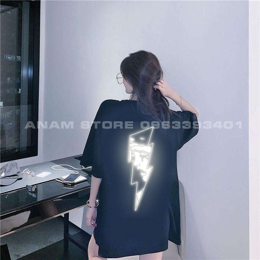 Áo thun phản quang Tay Lỡ Nam Nữ SAD