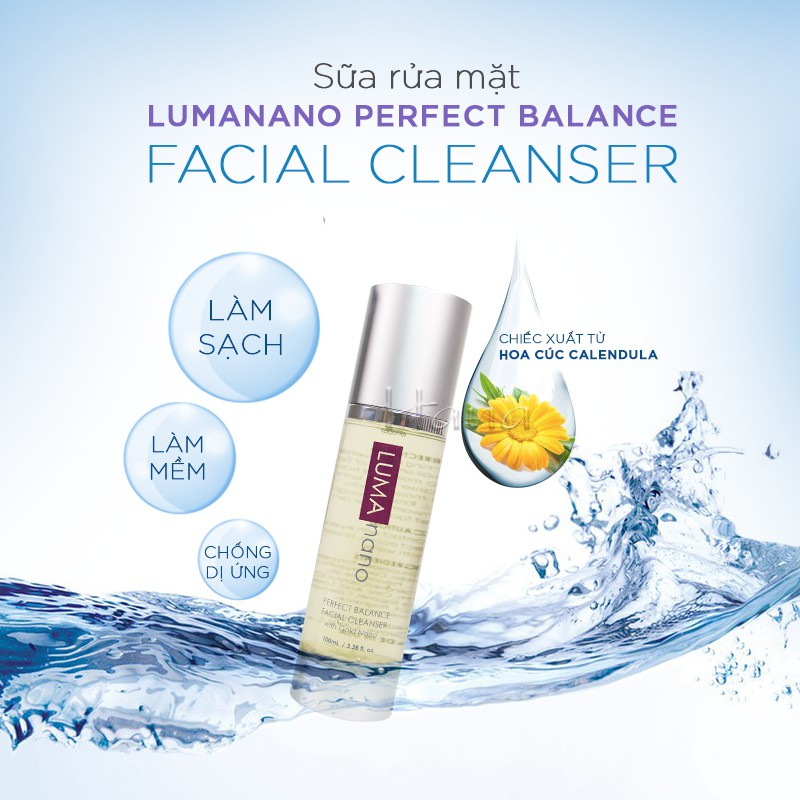 Sữa rửa mặt LumaNano Perfect Balance Facial Cleanser