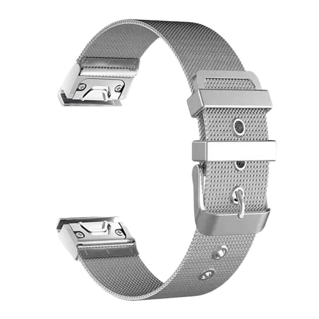 Stainless Steel 26mm Strap For Fenix 5X F3 F3HR