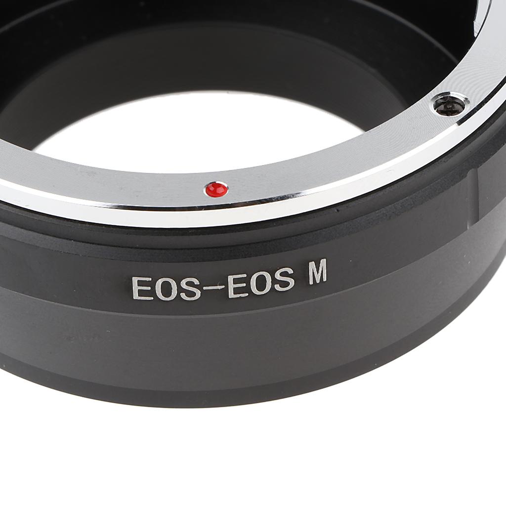 Hilabee Adapter Ring Dành Cho Canon EOS EF EF-S Ống Kính Để EOS M EF-M M2 M3 M10 Thân Máy-Đen + Bạc