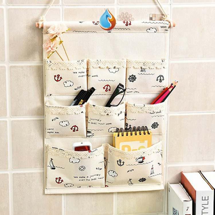 Túi vải treo thiết kế dễ thương dùng để đựng đồ tiện lợi