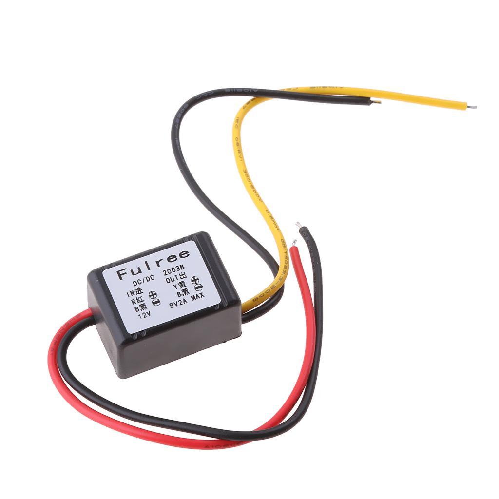 DC-DC Power Module 12V  to 9V 2A Car Power Adapter