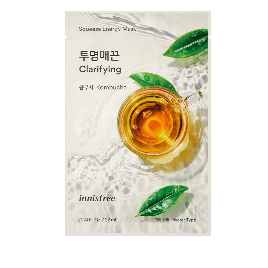 Mặt nạ giấy dưỡng da Hàn Quốc innisfree My Real Squeeze Mask 22ml