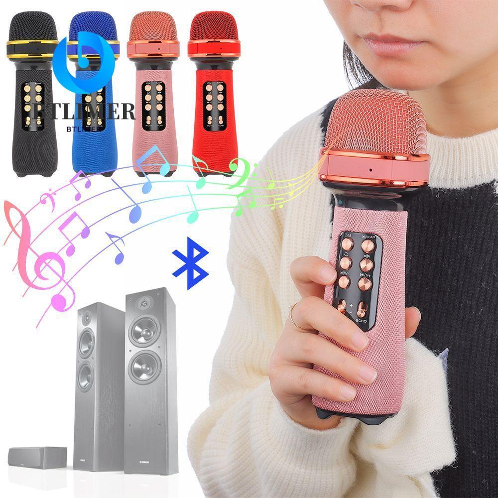BTLIMER Micro Bluetooth không dây tích hợp loa đôi nhiều màu sắc tiện dụng