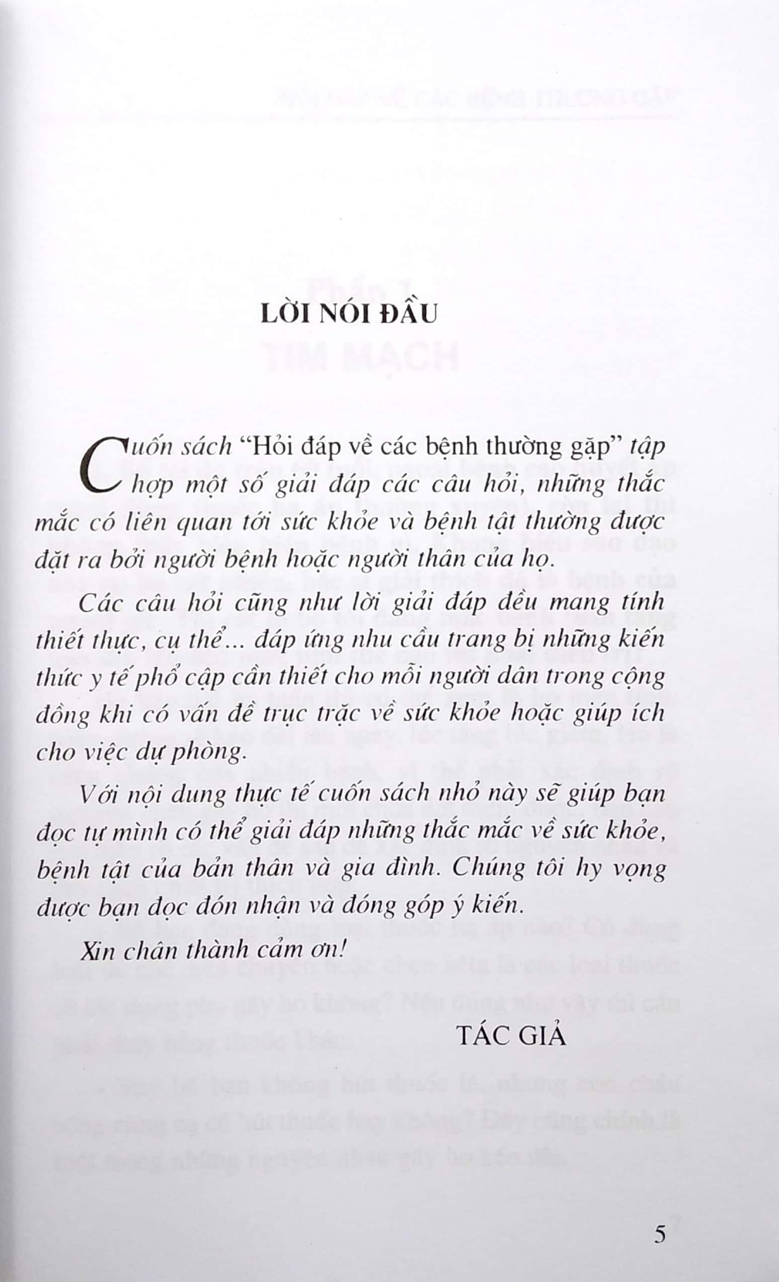 Tủ Sách Bảo Vệ Sức Khỏe Gia Đìn - Hỏi Đáp Về Các Bệnh Thường Gặp