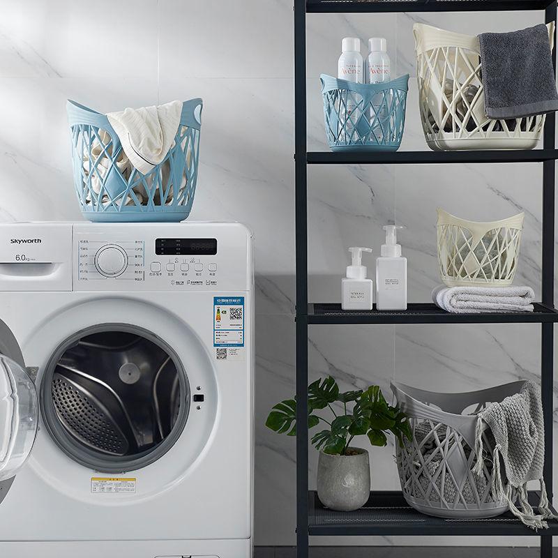 Giỏ Nhựa Đựng Quần Áo Bẩn Đa Năng Tiện Dụng Gắn Tường