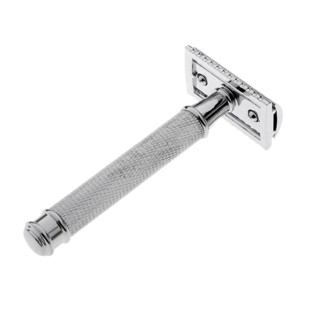 Men's Adjustable Classic Double Edge Shaving Safety Shaver Beard Shaver Tool
