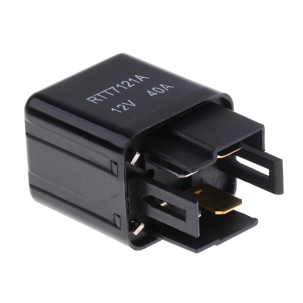 5 Pieces RTT7121A 12V 40A 4-Pin Automotive Relay For Toyota 90987-02006