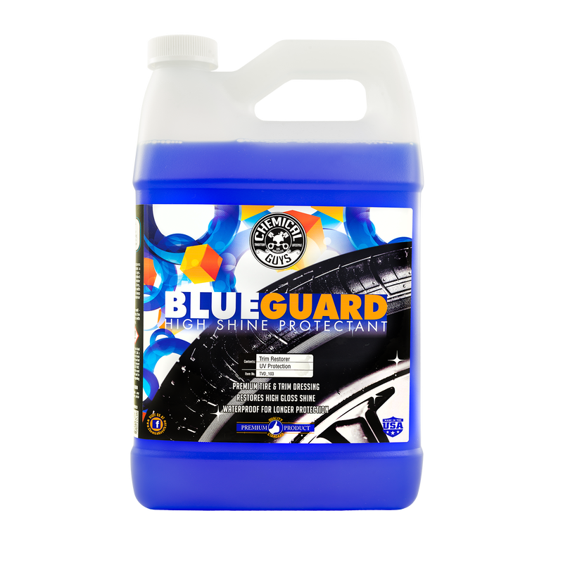 Dung dịch dưỡng lốp, khoang máy chống lão hóa Chemical Guys Blue Guard WET LOOK DRESSING - 3.8L