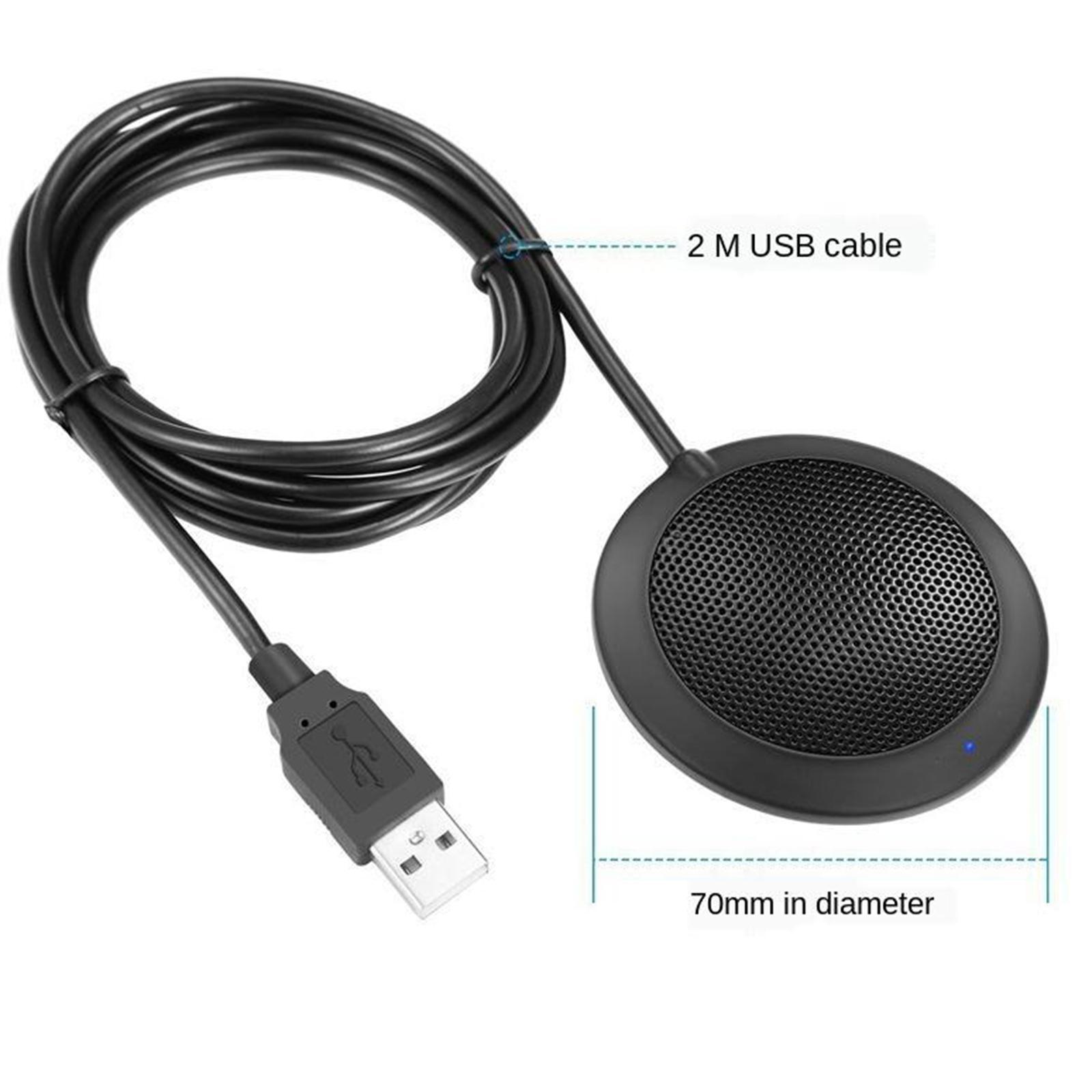USB  Lapel Microphone Omnidirectional Clip on Collar Condenser Mic