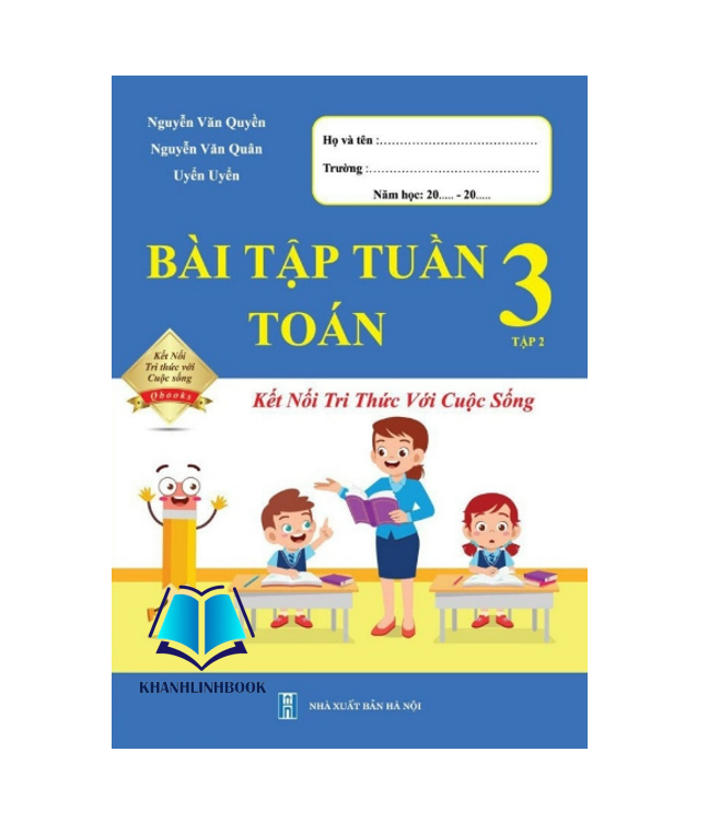 Sách - Bài Tập Tuần Toán 3 - Tập 2 - Kết Nối Tri Thức Với Cuộc Sống