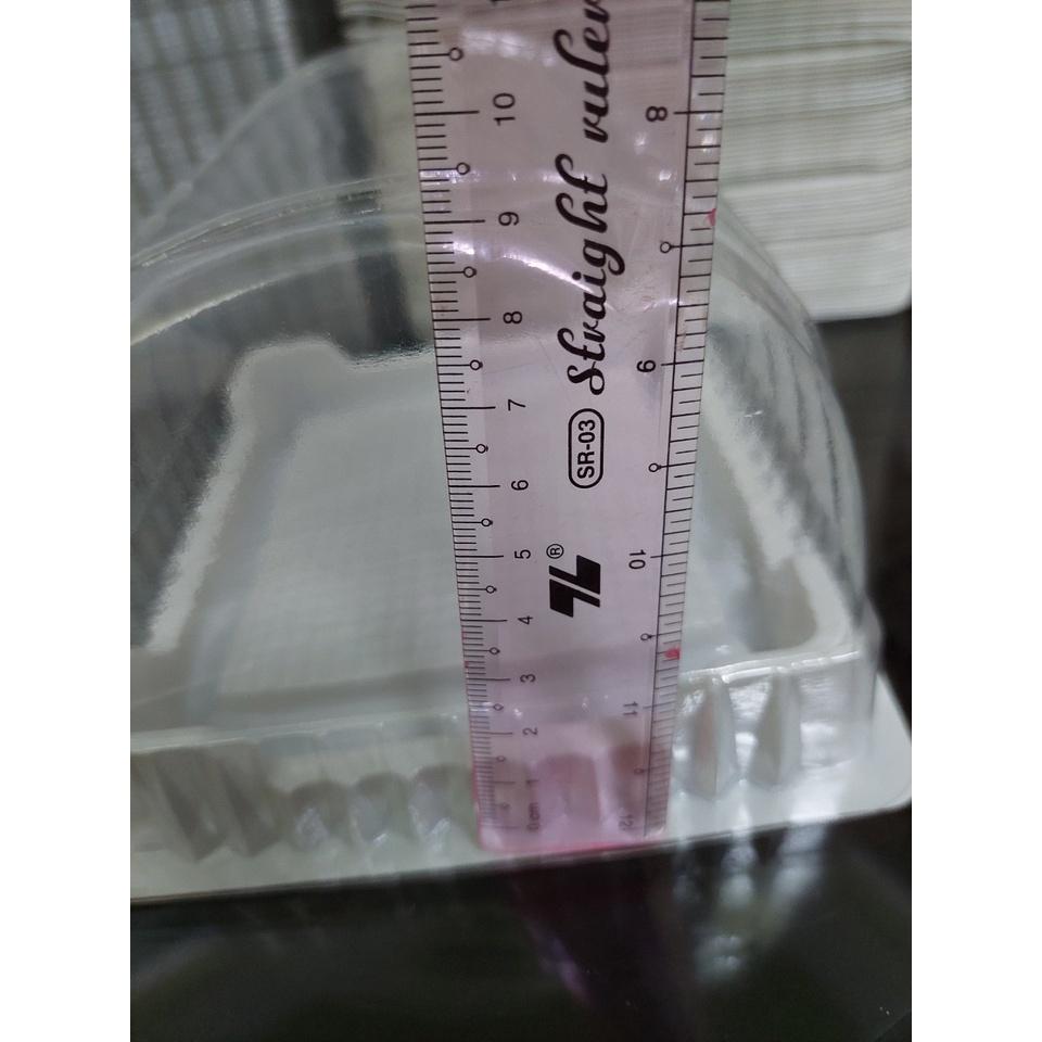 Hộp H22 đựng bánh bông lan cuộn ngắn lớn size 14cm