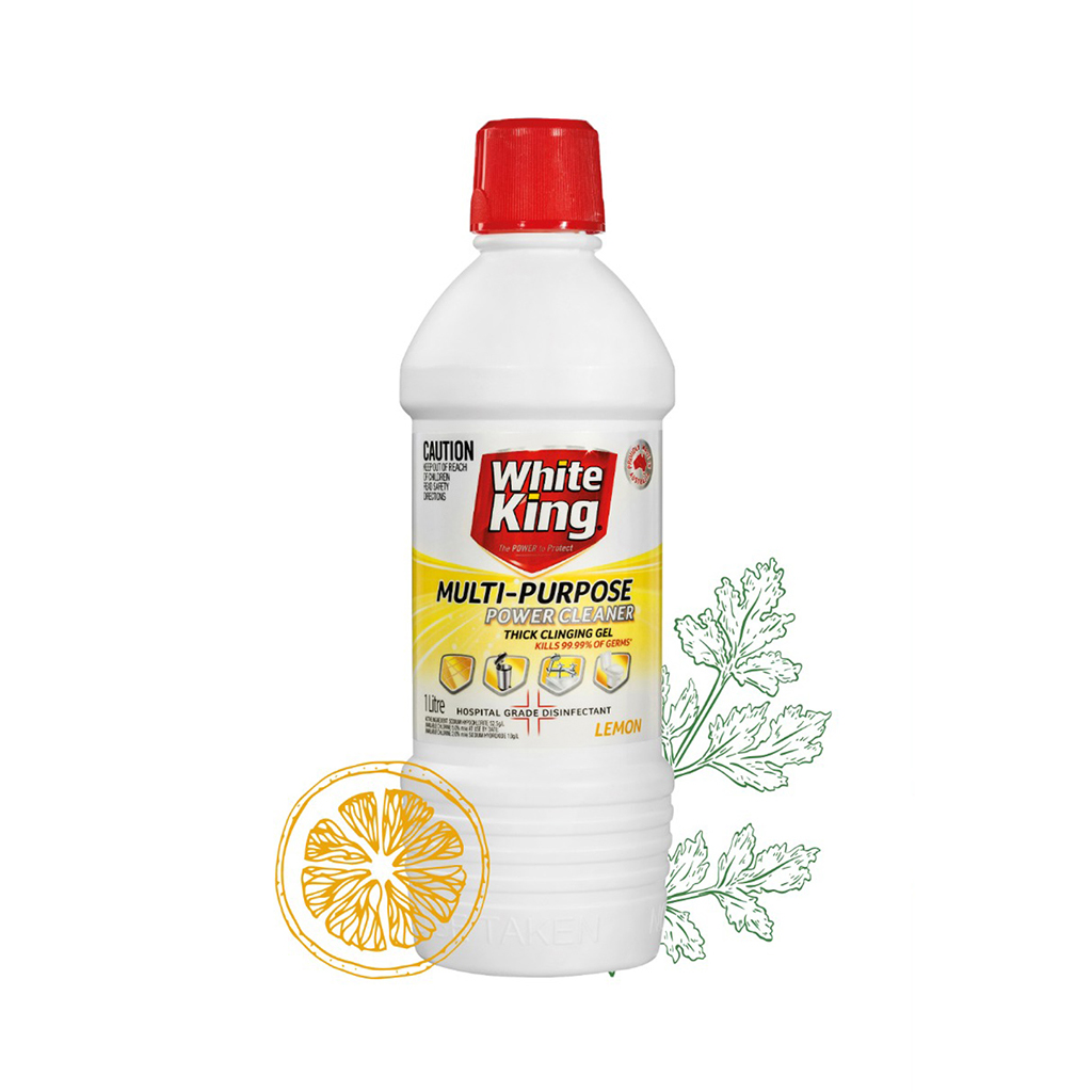 Nước tẩy rửa đa năng Whiteking Úc 1L hương chanh