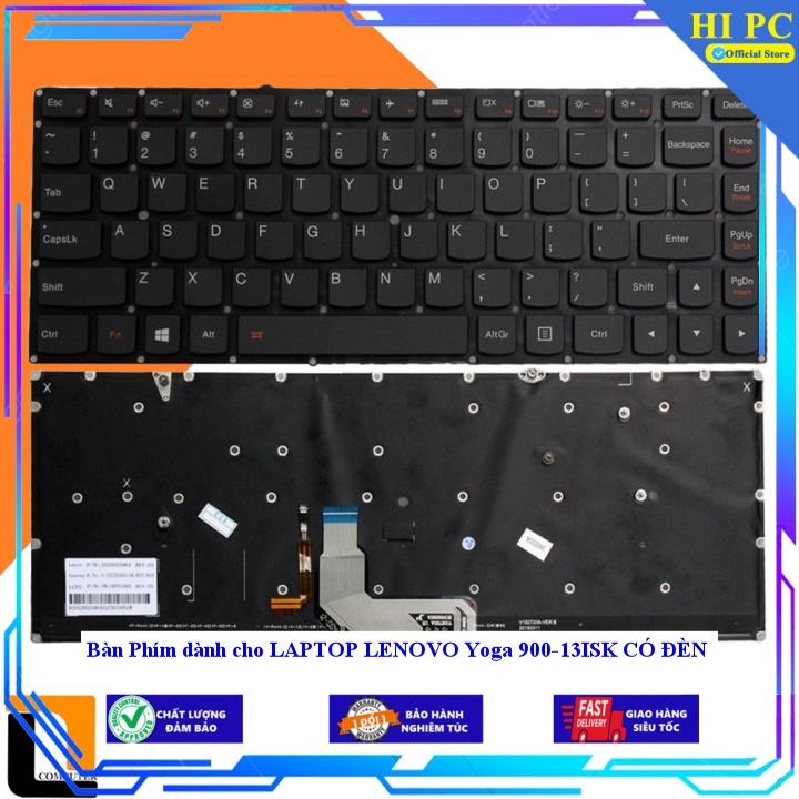 Bàn Phím dành cho LAPTOP LENOVO Yoga 900-13ISK CÓ ĐÈN - Hàng Nhập Khẩu