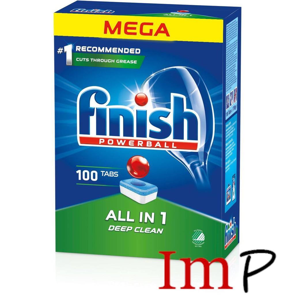 Xà phòng Viên rửa bát Finish All in One (NK Đức )