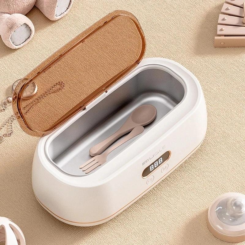 Máy Làm Sạch Trang Sức / Kính / Trang Sức Mini 400ml 48kHz Bằng Sóng Siêu Âm