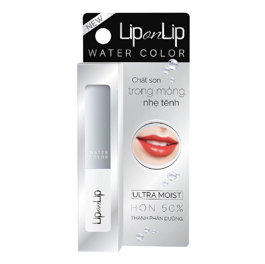 Son trang điểm dưỡng tối ưu Lip On Lip Water Color 2.2g