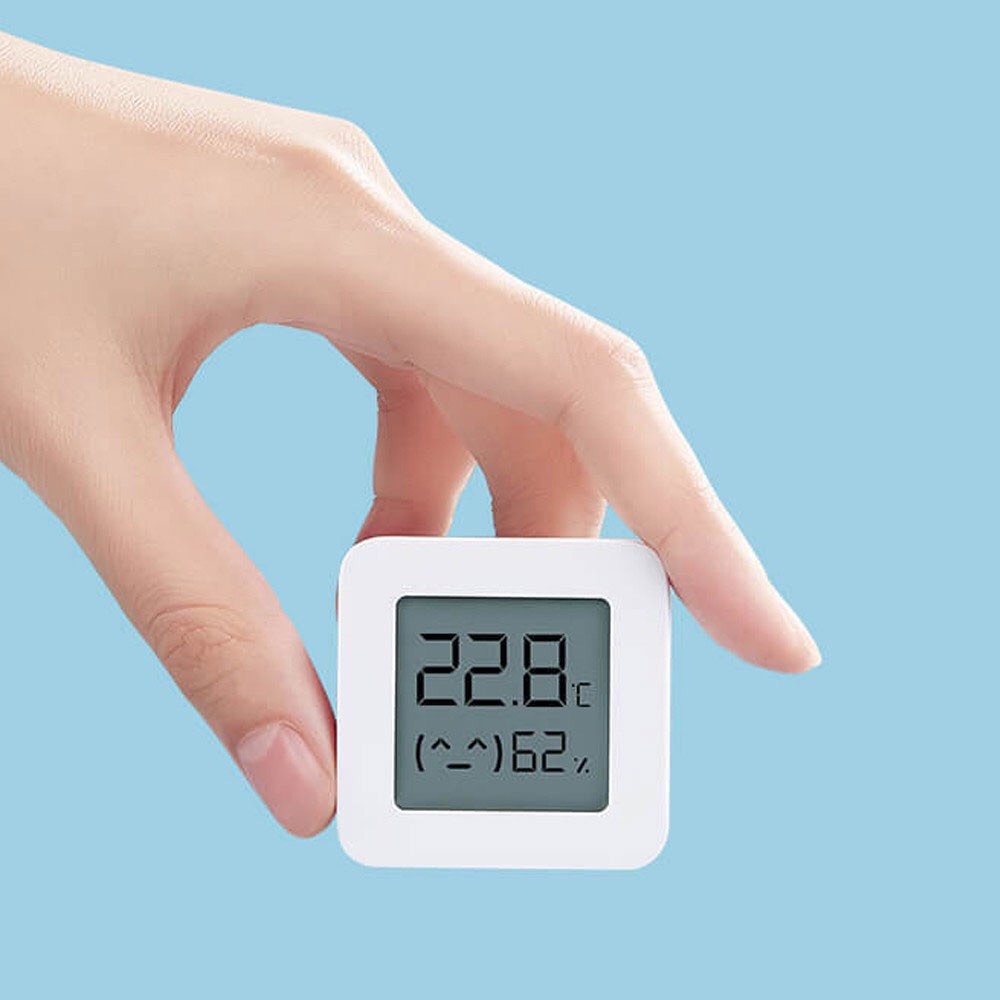 Nhiệt ẩm kế thông minh Xiao mi Mijia gen 2 (Mi Temperature and Humidity Monitor 2)  - Độ chính xác cao, thiết bị cần thiết bảo vệ sức khỏe gia đình