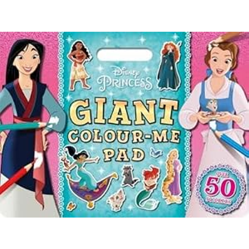 Sách Disney Princess: Giant Colour-Me Pad