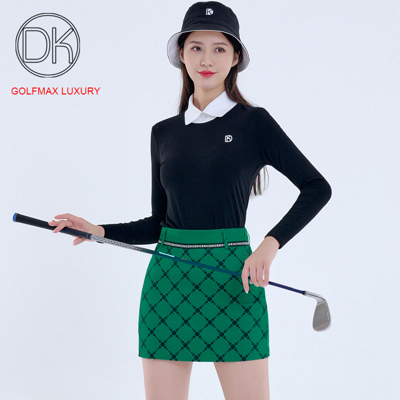 Fullset golf nữ chính hãng DK_Chất liệu polyester cao cấp_Thiết kế ôm dáng, tự nhiên và trẻ trung_DK22781-80