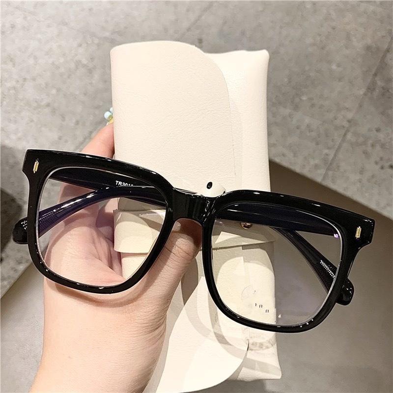 MẮT KÍNH GỌNG CẬN FORM VUÔNG 645 KẺ SỌC DỌC PHONG CÁCH ULZZANG HÀN QUỐC CÁ TÍNH