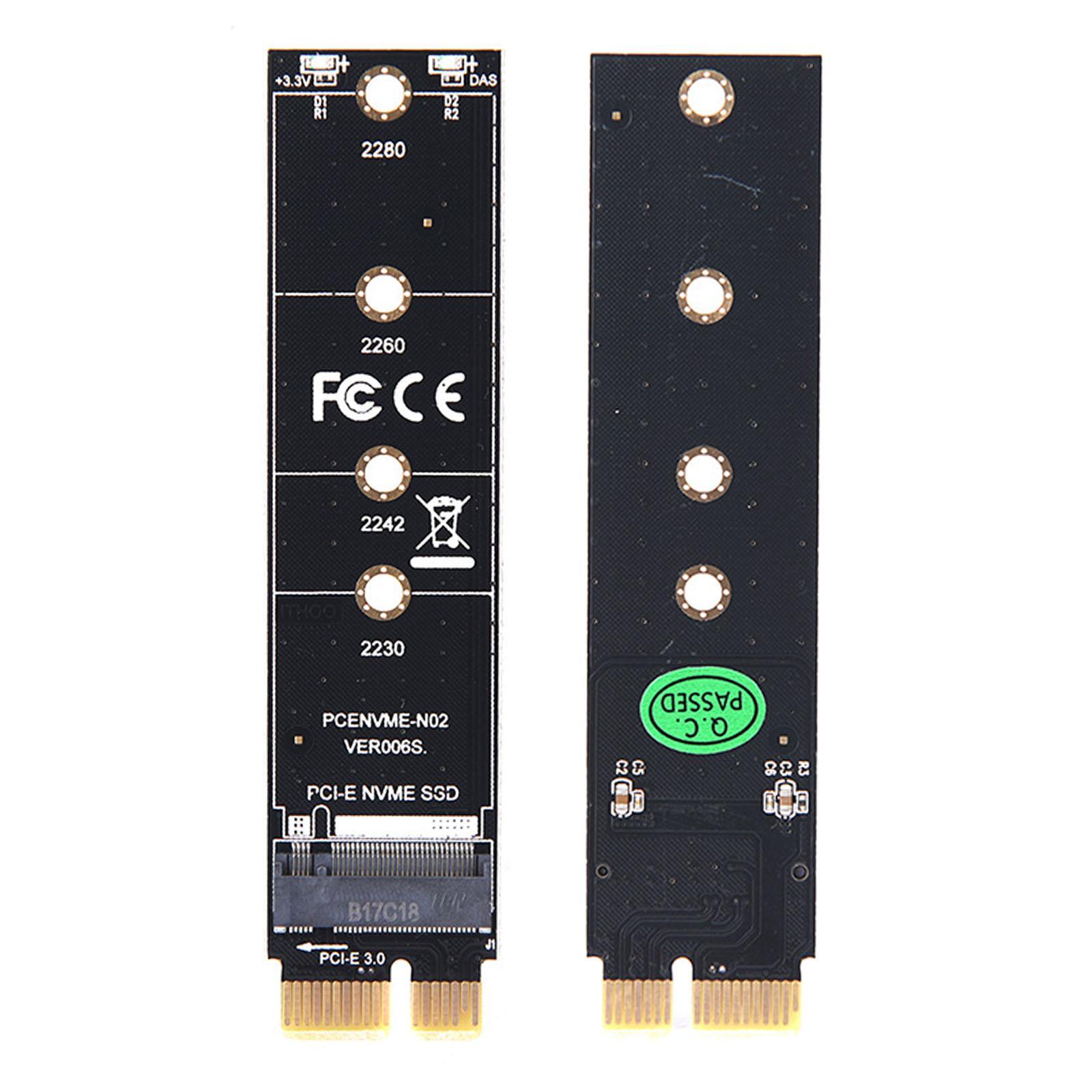 M2 Pci-E Adapter Card Lightweight SSD Port for Pci-E 1x/4x/8x/16x