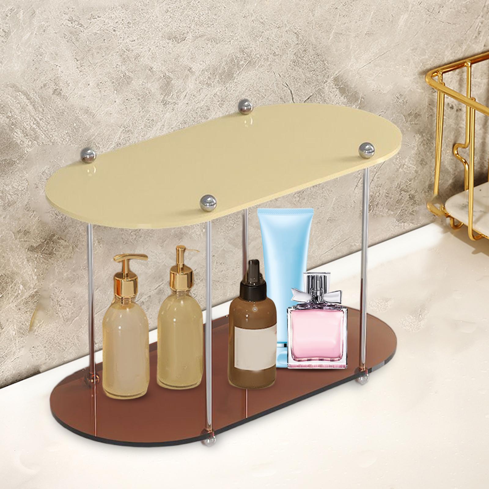 Bathroom Storage Rack Makeup Organizer Shower Caddy Shelf Kitchen Coutertop