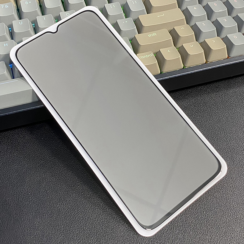Kính cường lực cho Xiaomi Redmi 9A - 9C chống nhìn trộm full viền đen