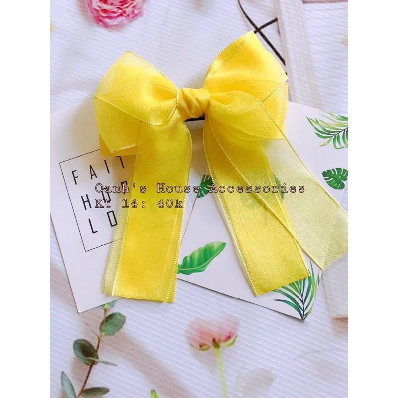 Kẹp nơ phối voan siêu xinh